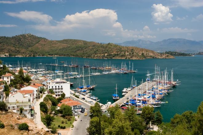 Turecko, Fethiye, EgejskÃ¡ riviÃ©ra