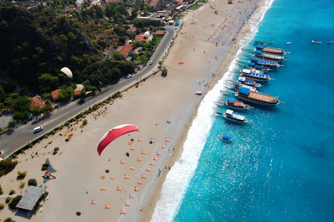 Turecko, Ölüdeniz, Egejská riviéra